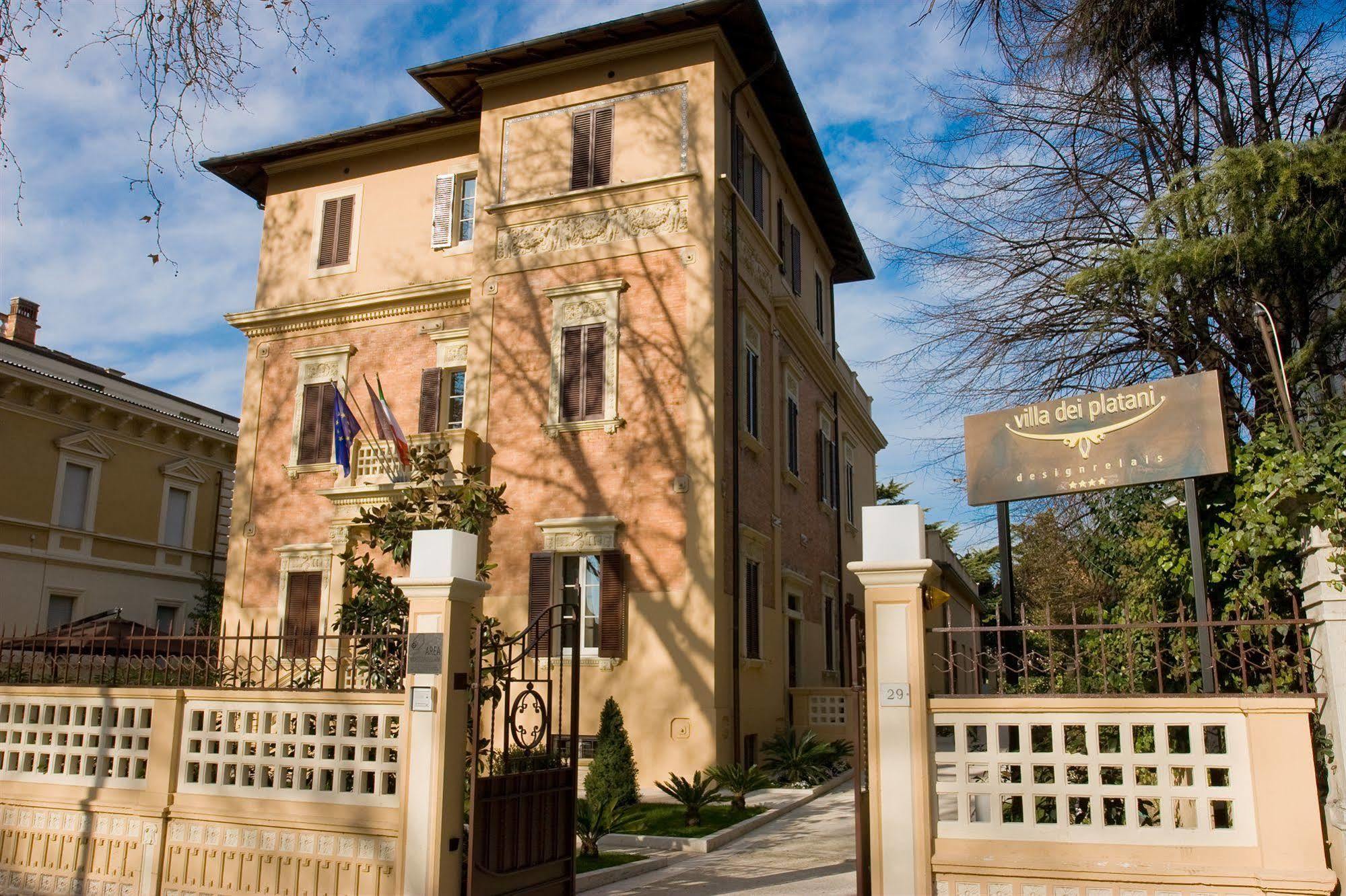 Villa dei Platani Boutique Hotel&SPA Foligno Esterno foto